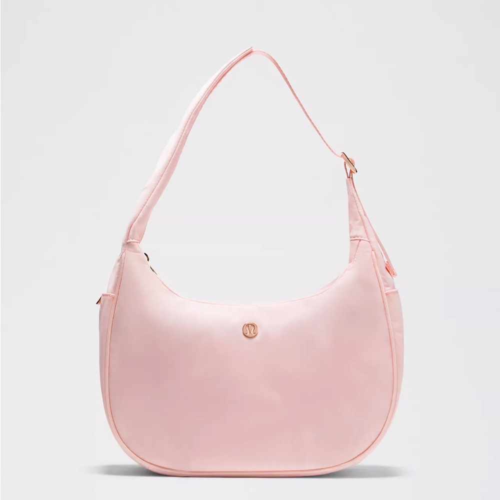 Lululemon City Essentials Shoulder Bag 4L- Pink Pearl/Rose Gold